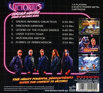 Victorius: Dinosaur Warfare Legend Of The Power Saurus (digipack) [CD]