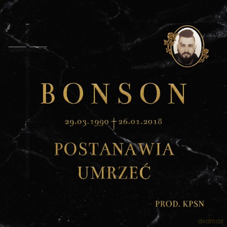 Bonson: Postanawia umrzeć [CD]