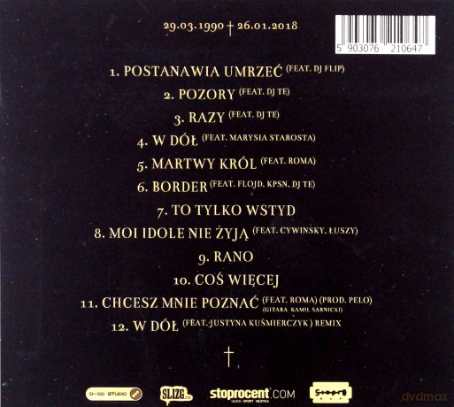 Bonson: Postanawia umrzeć [CD]