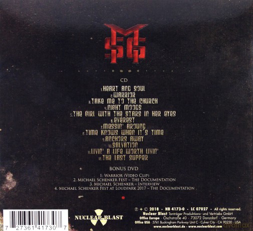 Michael Schenker Fest: Resurrection (digipack) [CD]+[DVD]