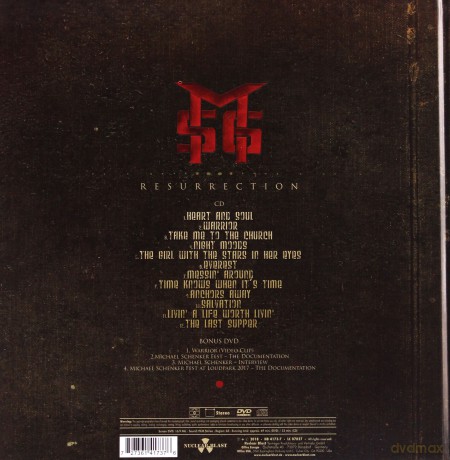 Michael Schenker Fest: Resurrection (earbook) [CD]+[DVD]
