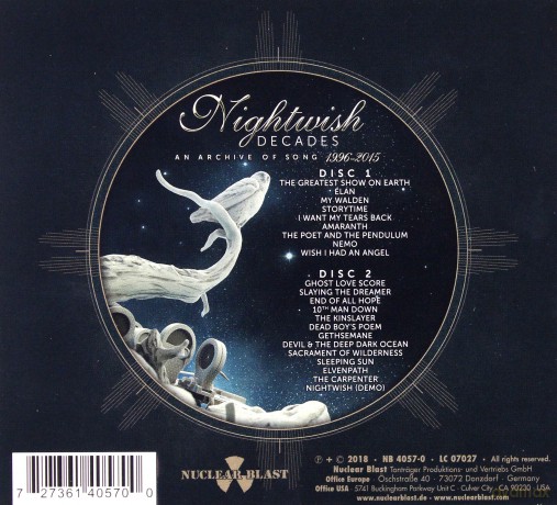 Nightwish: Decades (digipack) [2CD]