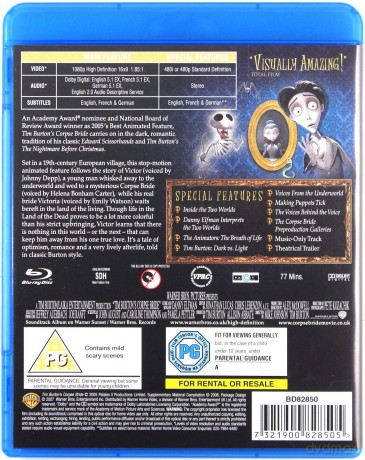 Corpse Bride [Blu-Ray]