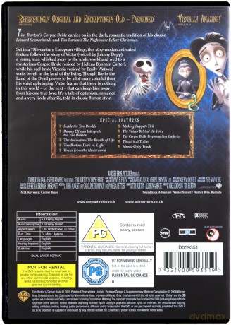 Corpse Bride [DVD]