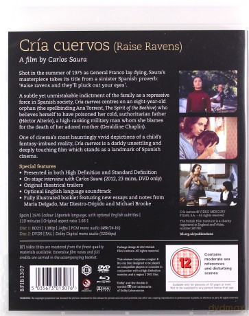 Cria Cuervos [Blu-Ray]+[DVD]