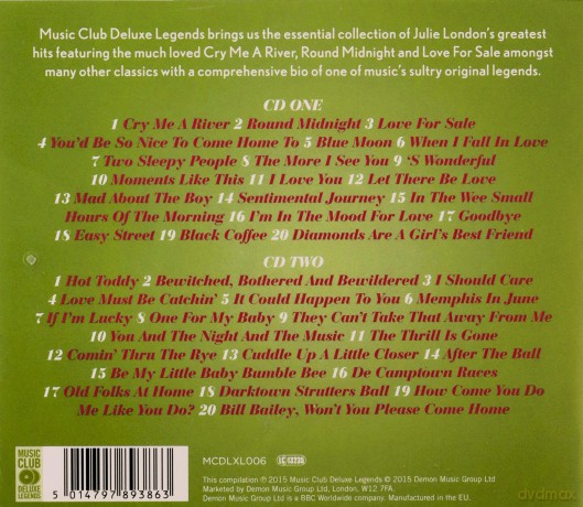 Julie London: Cry Me A River - The Collection [2CD]