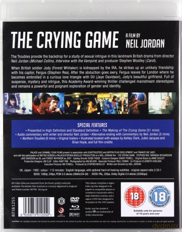Crying Game [Blu-Ray]+[DVD]