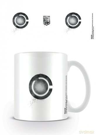 Justice League Movie: Cyborg Logo Drip Kubek