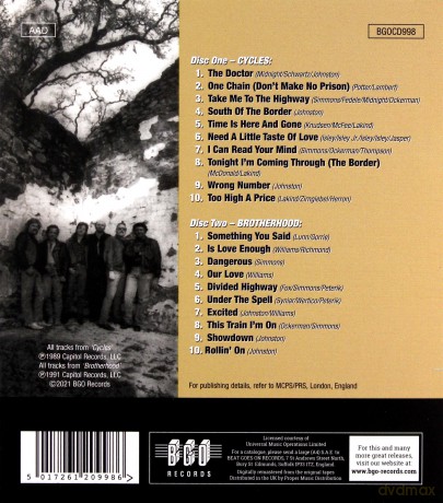 Doobie Brothers: Cycles / Brotherhood [2CD]