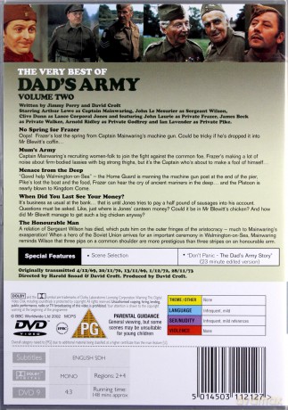Dads Army The Very Best Of Volume 2 [DVD]