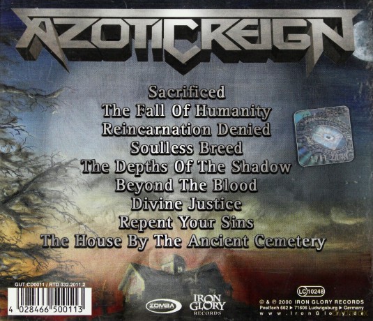 Azotic Reign: Abstract Maledictions [CD]