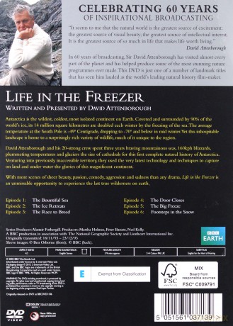 David Attenborough Life In The Freezer [DVD]