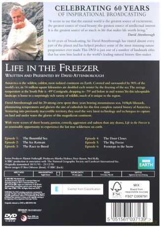 David Attenborough Life In The Freezer [DVD]