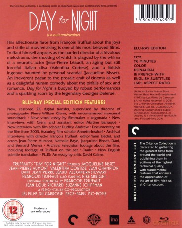 Day For Night [Blu-Ray]