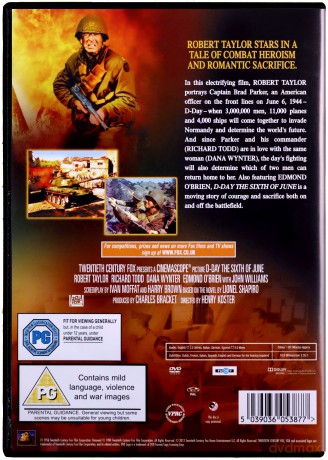 Dday The Sixth Of June [DVD]