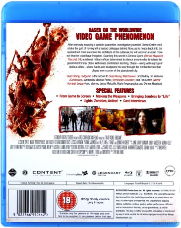 Dead Rising: Endgame [Blu-Ray]