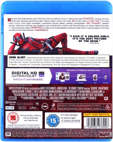 Deadpool [Blu-Ray]