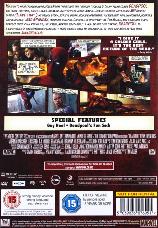 Deadpool [DVD]