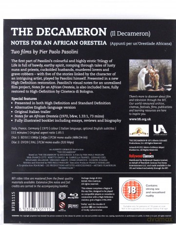 Decameron [Blu-Ray]+[DVD]