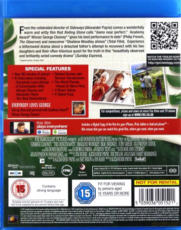 Descendants (Spadkobiercy) [Blu-Ray]