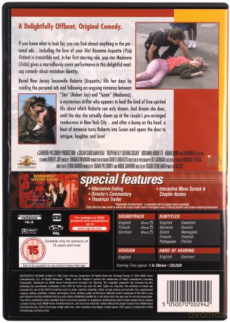 Rozpaczliwie poszukując Susan [DVD]