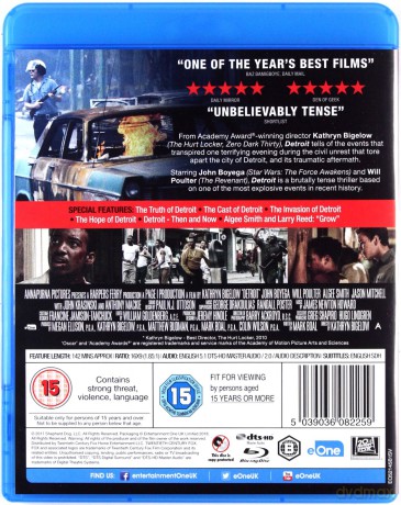 Detroit [Blu-Ray]