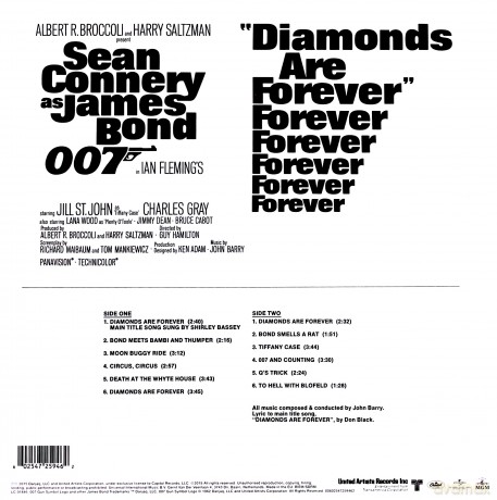 John Barry: Diamonds Are Forever [Winyl]