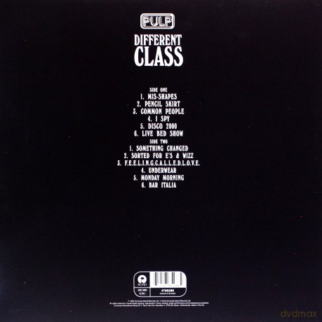 Pulp: Different Class [Winyl]