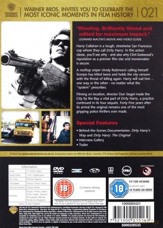 Dirty Harry (Brudny Harry) [DVD]