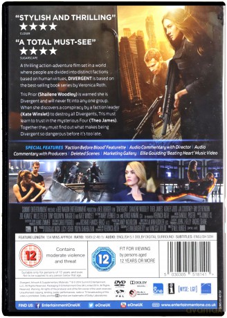Divergent (Niezgodna) [DVD]