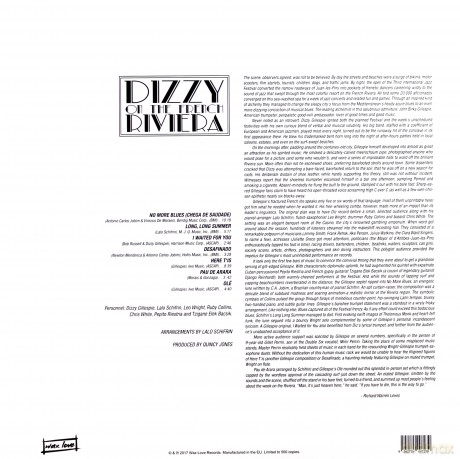 Dizzy Gillespie: Dizzy On The French Riviera [Winyl]