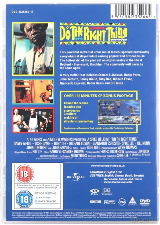 Do The Right Thing [DVD]