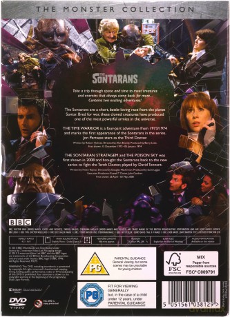 Doctor Who Monster Collection Sontarans [DVD]