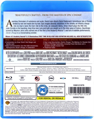 Doctor Zhivago [2xBlu-Ray]