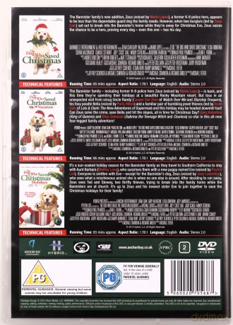 Dog Who Saved Christmas Triple [3DVD]