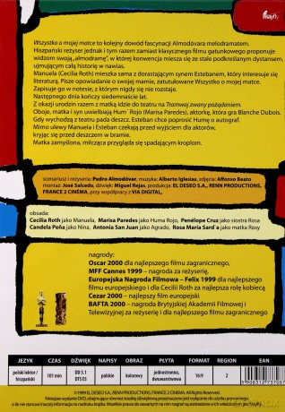 Wszystko o mojej matce [DVD]