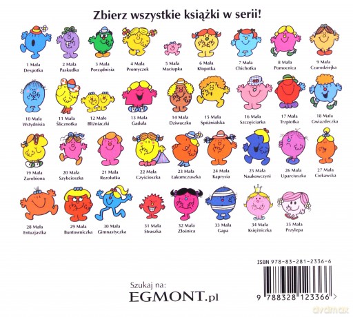 Mała uparciuszka - Roger Hargreaves [KSIĄŻKA]