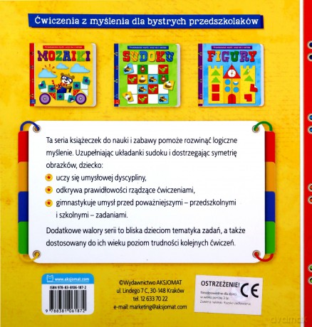 Mozaiki. Myślę, bawię się i naklejam [KSIĄŻKA]