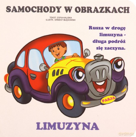 Samochody w obrazkach - Zofia Kaliska [KSIĄŻKA]