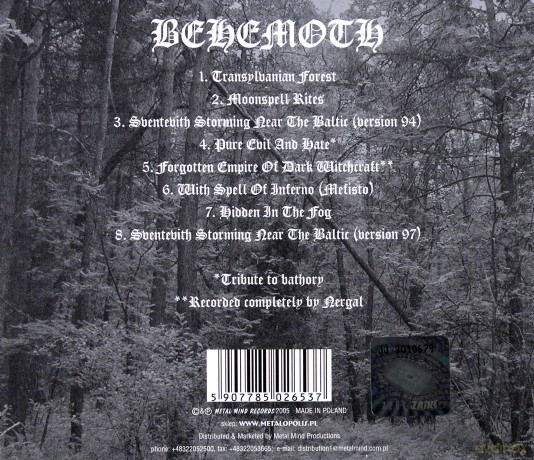 Behemoth: And The Forests Dream Eternally [CD]