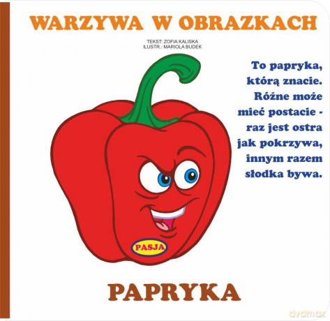 Warzywa w obrazkach - Zofia Kaliska [KSIĄŻKA]