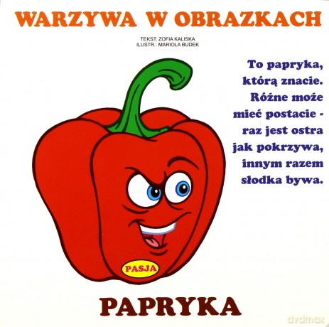 Warzywa w obrazkach - Zofia Kaliska [KSIĄŻKA]