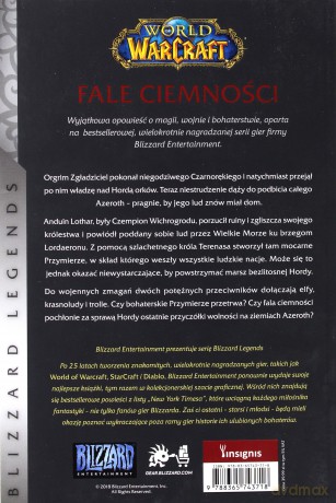 World of Warcraft. Fale ciemności - Aaron Rosenberg [KSIĄŻKA]