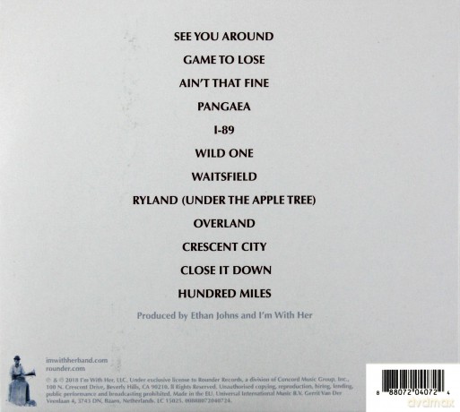 I'm With Her: See You Around [CD]