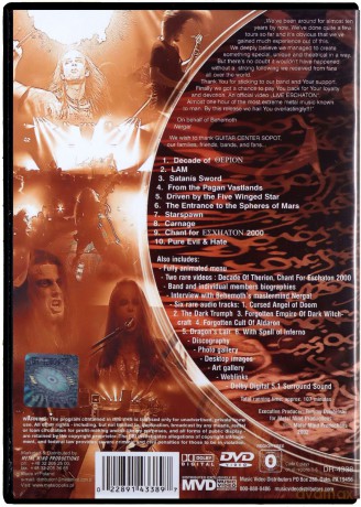 Behemoth: Live Eschaton The Art Of Rebelion [DVD]