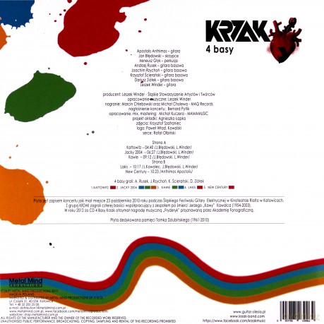 Krzak: 4 Basy [Winyl]