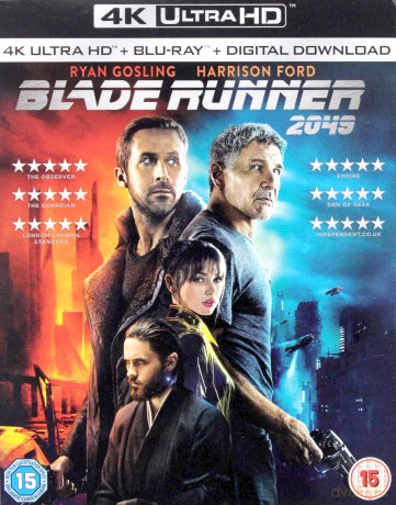 Blade Runner 2049 + soundtrack [Blu-Ray 4K]+[Blu-Ray]+[2CD]