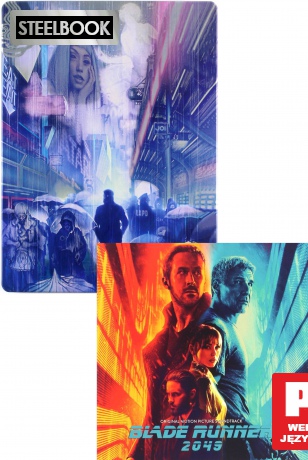 Blade Runner 2049 3D + soundtrack (steelbook) (edycja limitowana) [Blu-Ray 3D]+[Blu-Ray]+[2CD]