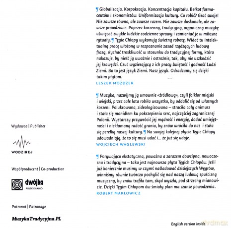 Tęgie Chłopy: Wesele [CD]