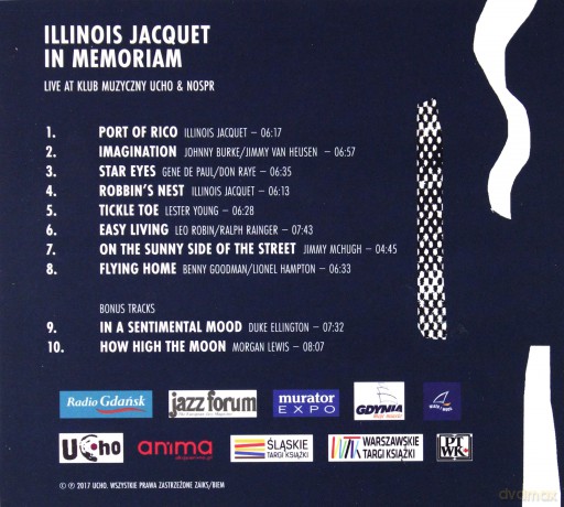 Illinois Jacquet In Memoriam [CD]